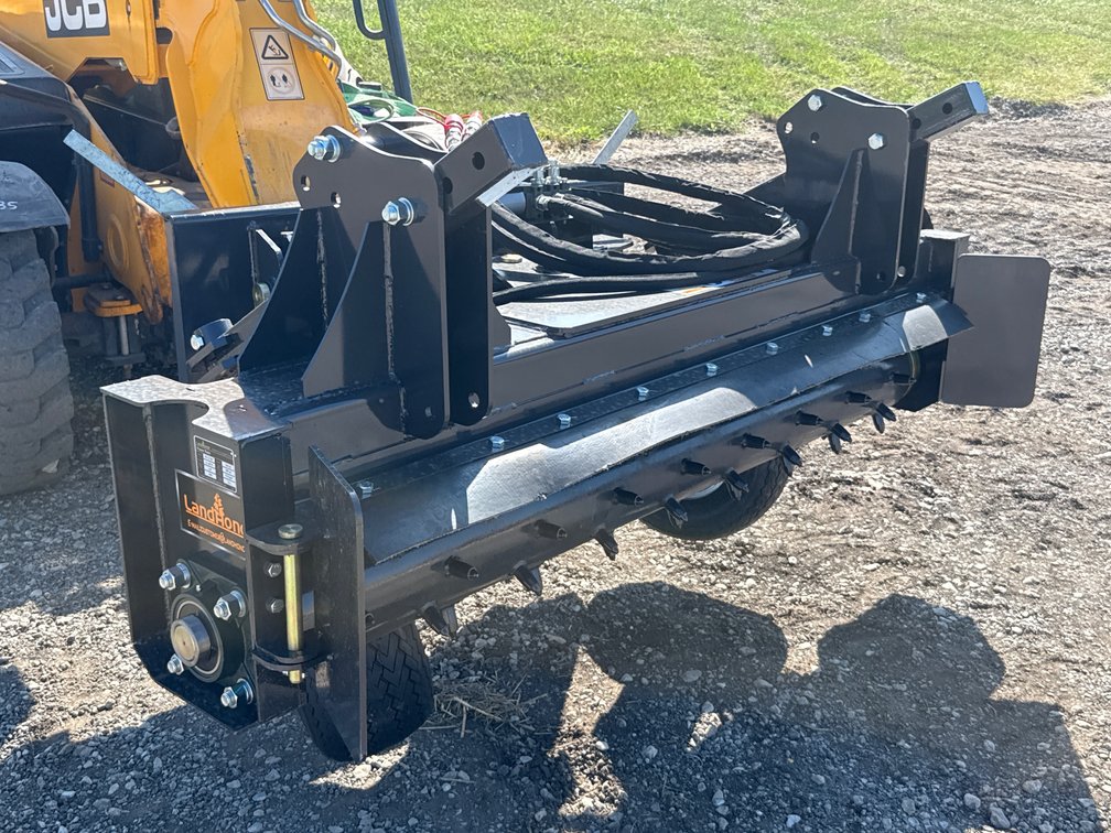 LandHonor Skid Steer Power Rake