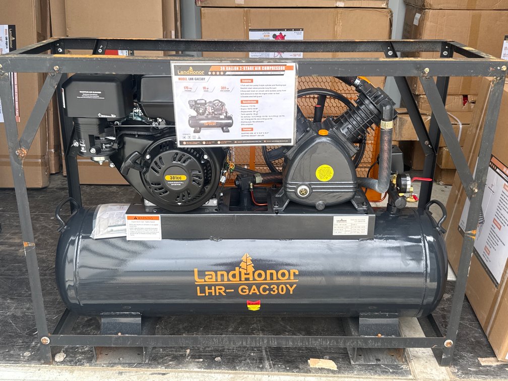 LandHonor 30Gal 2-Stage Air Compressor