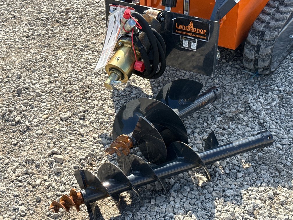 LandHonor Mini Skid Steer Auger Drive & Bits