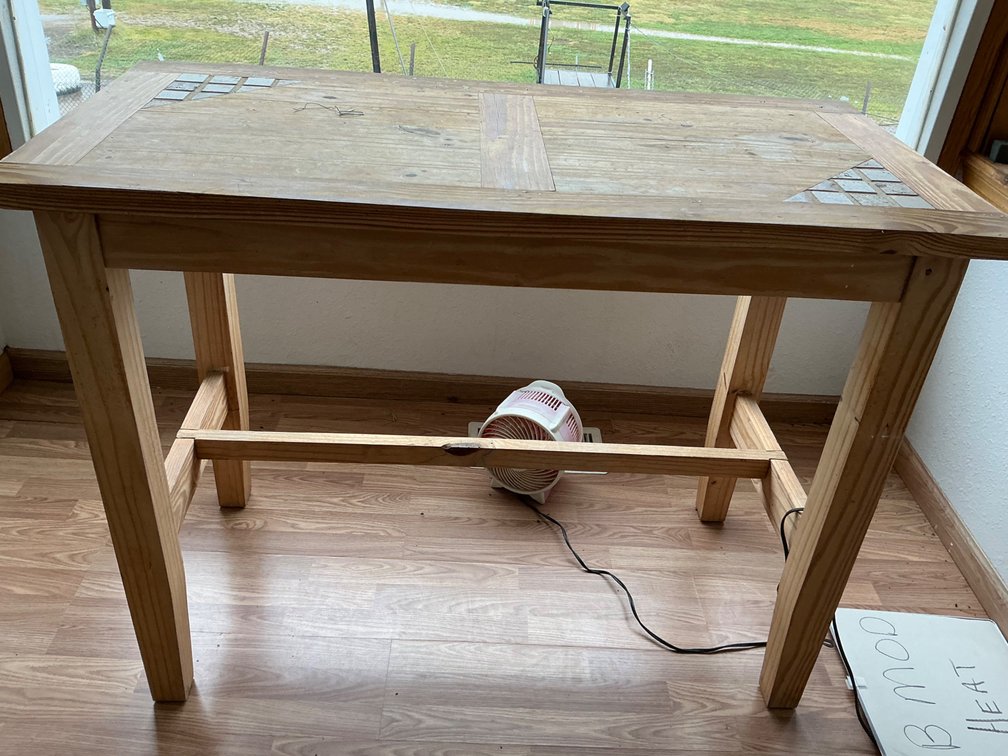 Wooden High Top Table