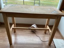 Wooden High Top Table