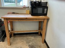 Wooden High Top Table