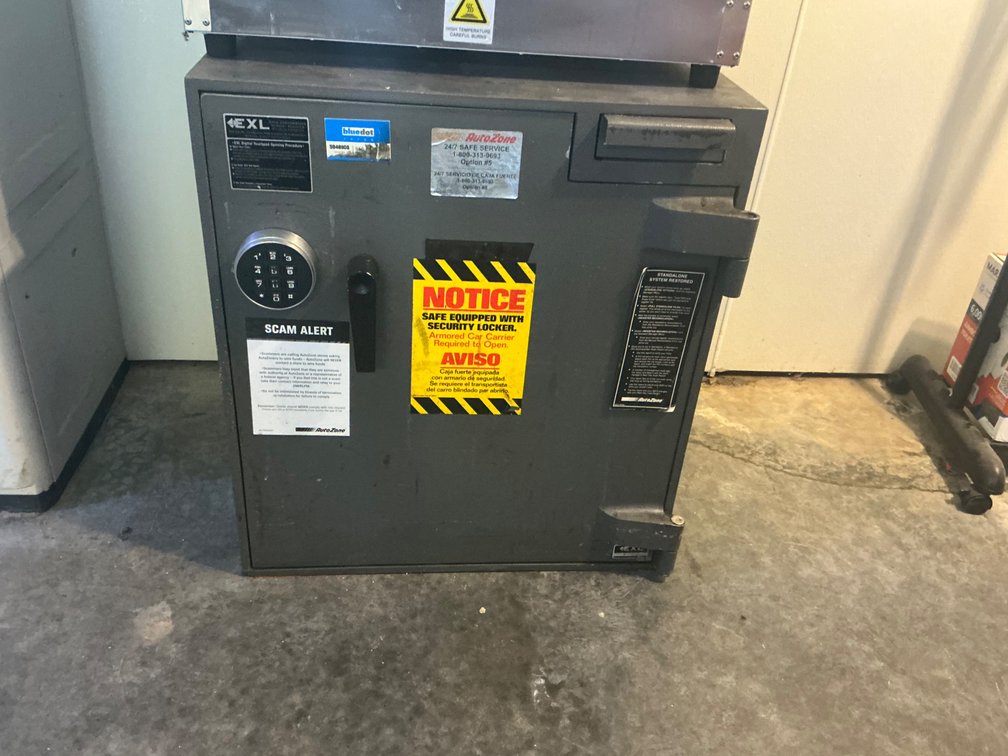 Blue Dot Commercial Depository Safe