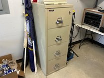 FireKing 25 Four Drawer Filing Cabinet