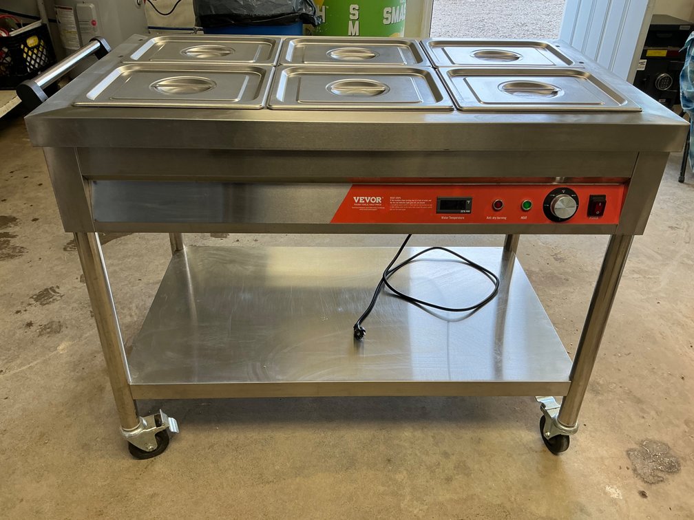 Vevor Electric Steam Table/Cart