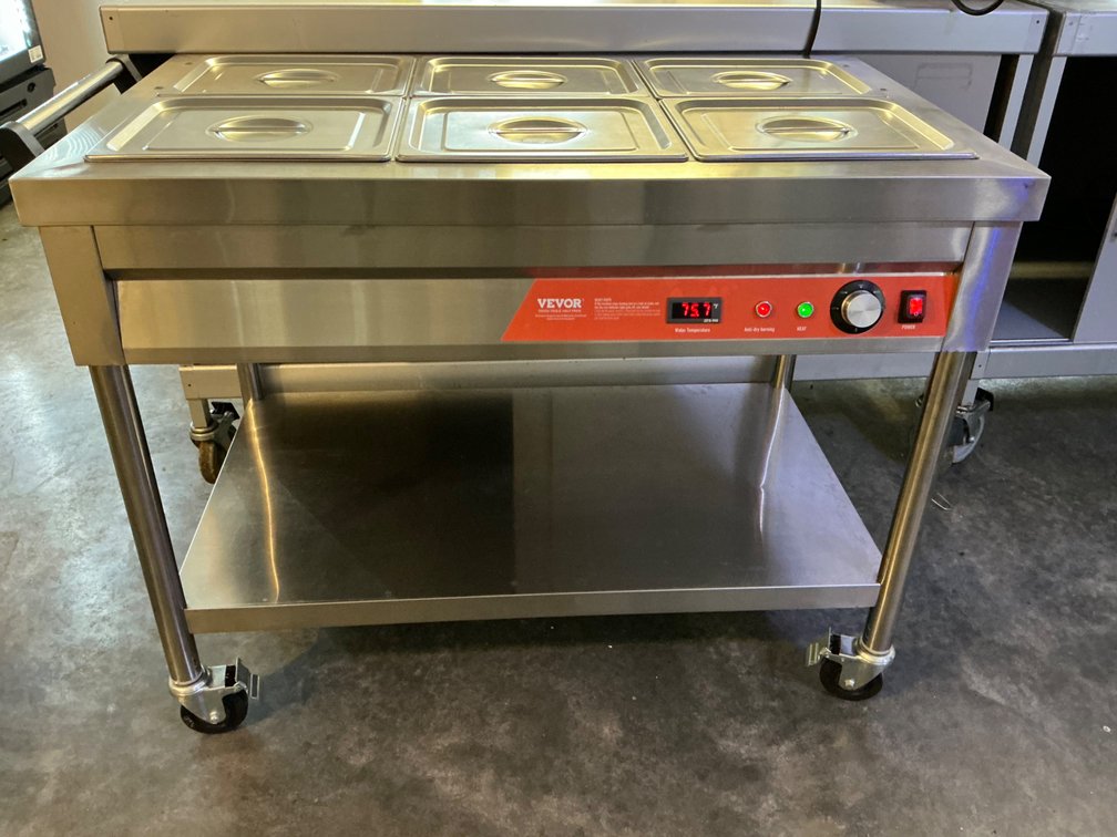 Vevor Electric Steam Table/Cart