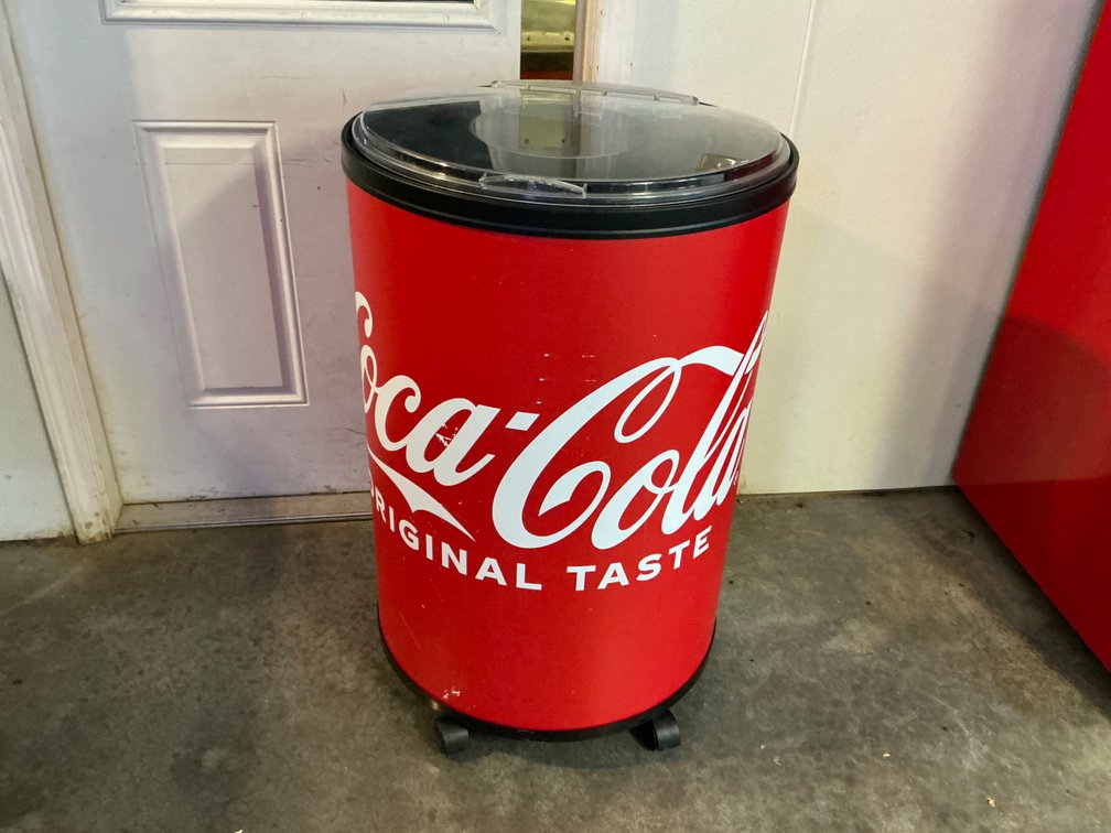Coca-Cola Barrel Cooler