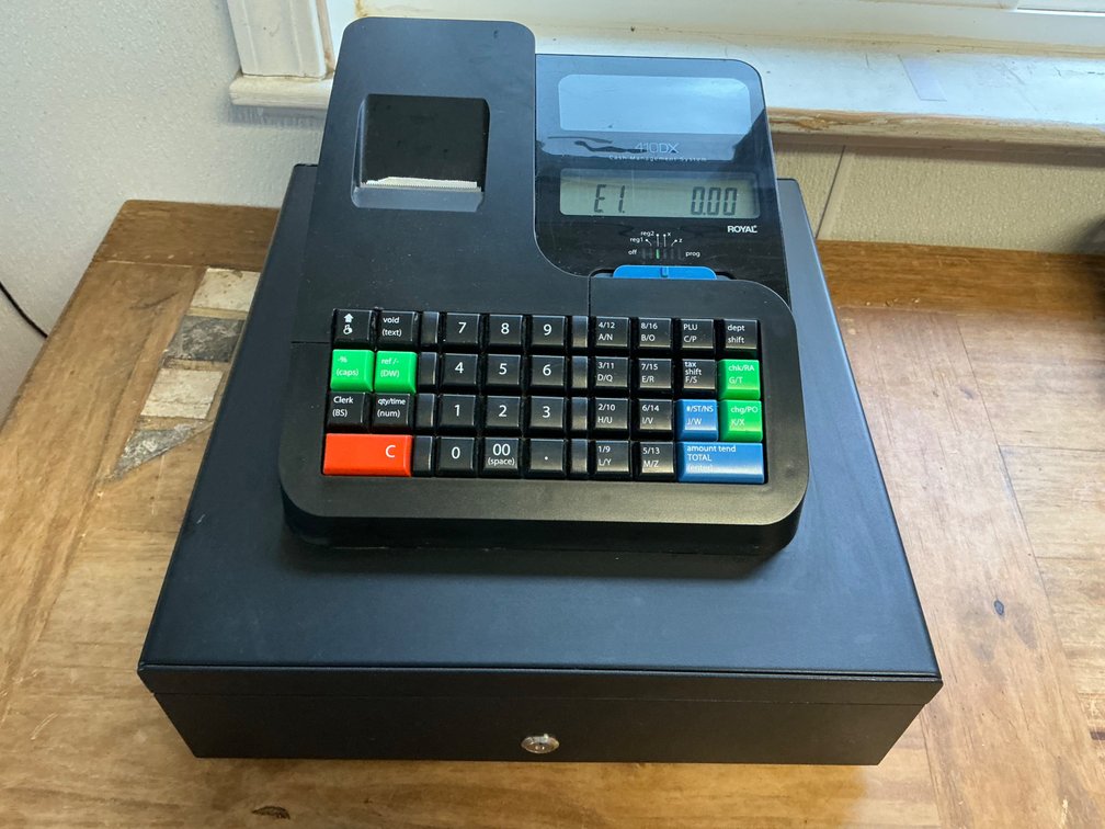 Royal 410DX Electronic Cash Register
