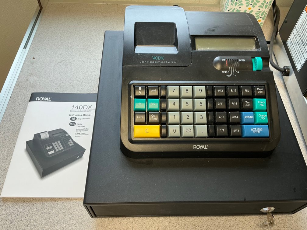 Royal 140DX Electronic Cash Register