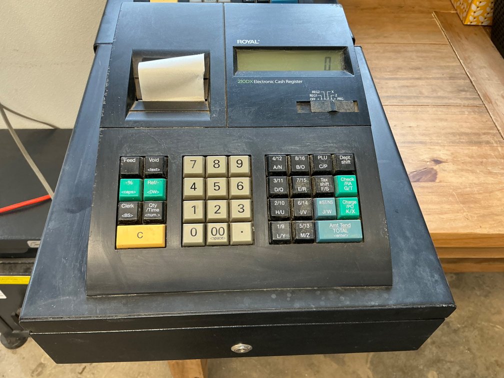 Royal 210DX Electronic Cash Register