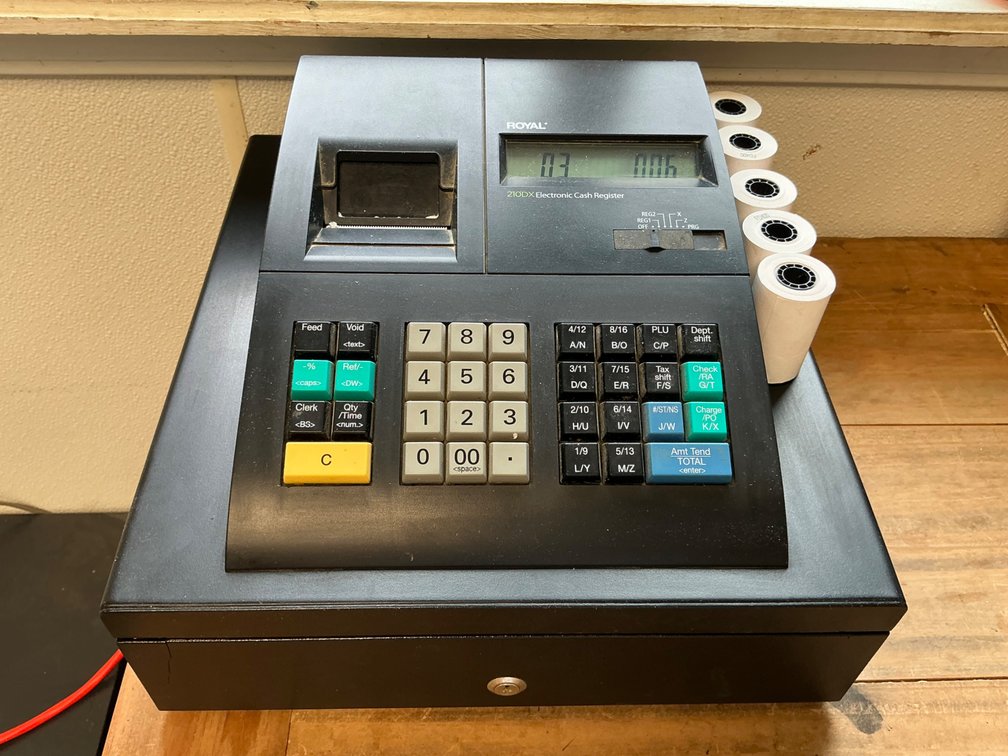 Royal 210DX Electronic Cash Register