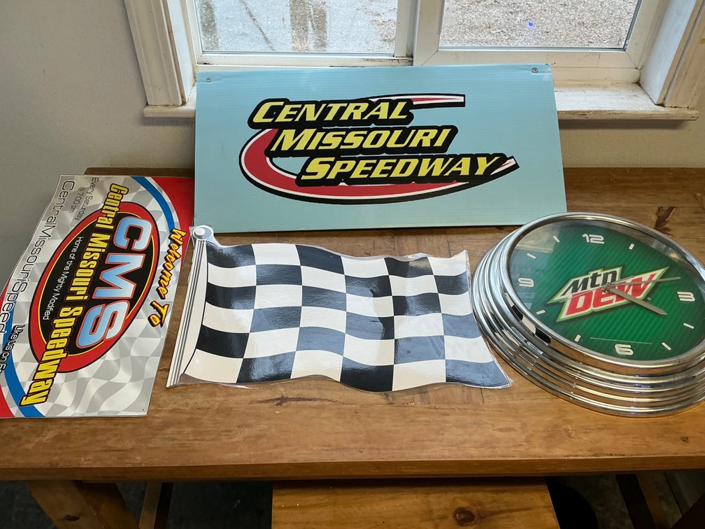 Mtn Dew Wall Clock And CMS Signs