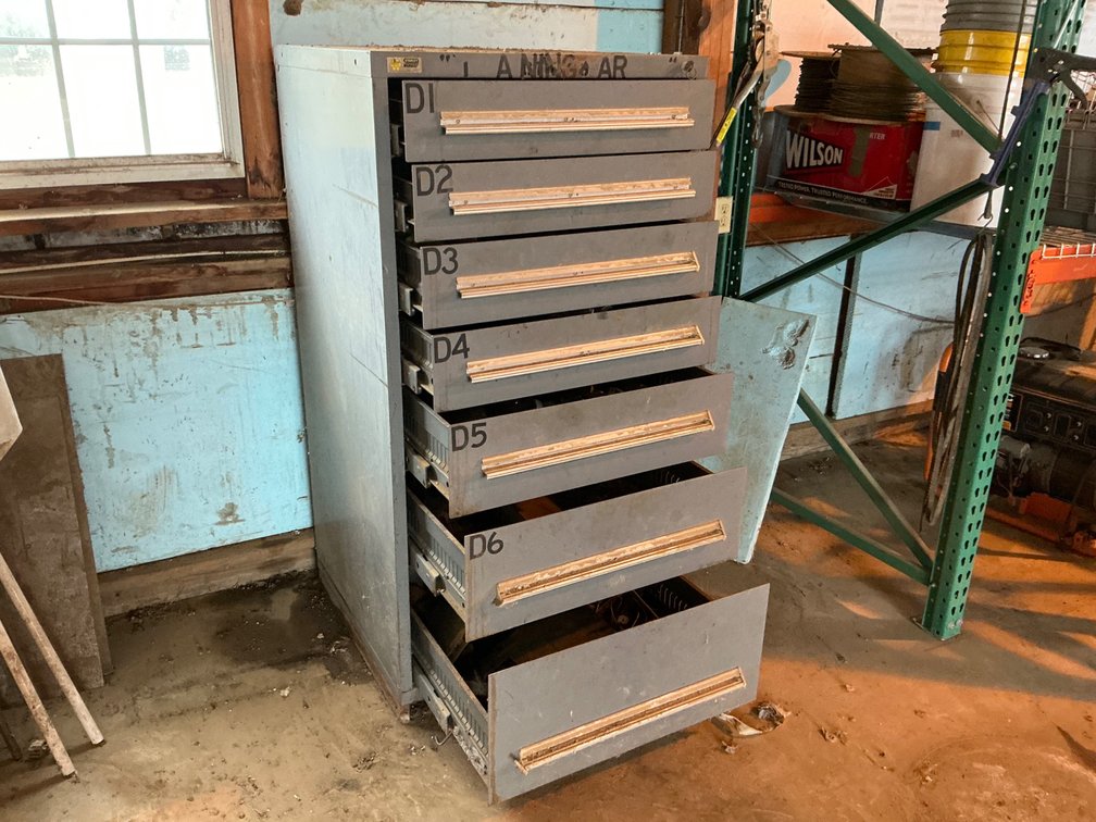 Stanley Vidmar 7-Drawer Storage Cabinet