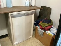 Plastic Two-Door Storage Cabinet