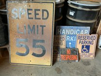 Road And Parking Signs