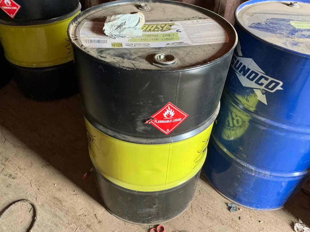 50 Gallons Of High Octane Racing Fuel