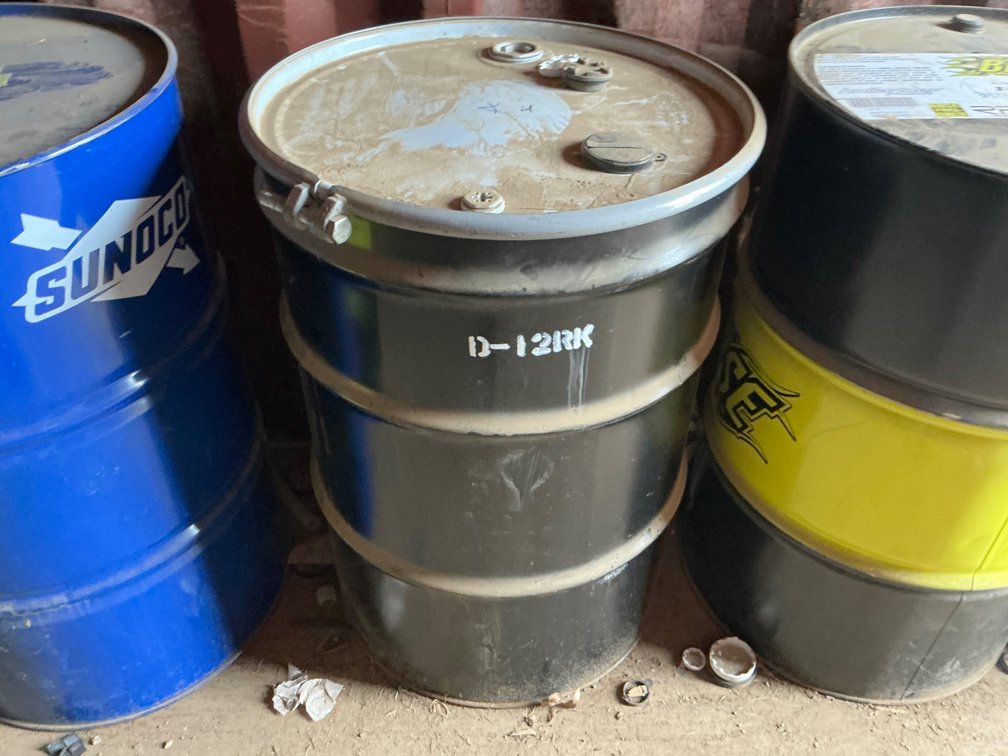 50 Gallons Of High Octane Racing Fuel