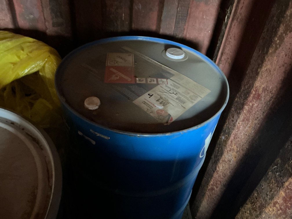 50 Gallons Of High Octane Racing Fuel
