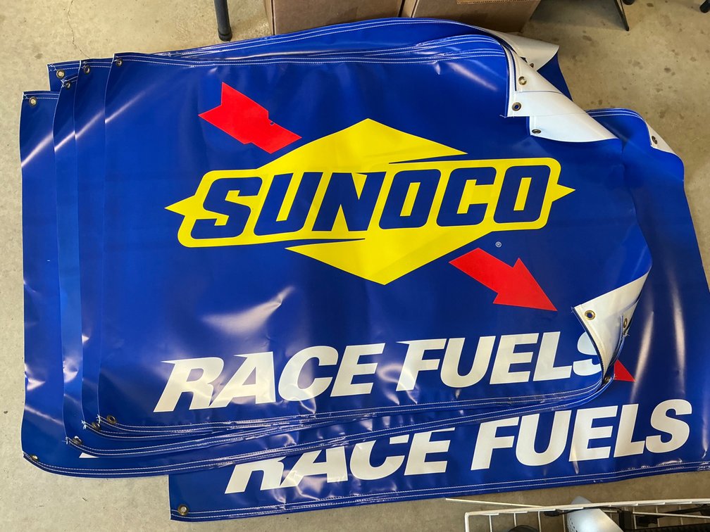 Sunoco Race Fuels Vinyl Banners