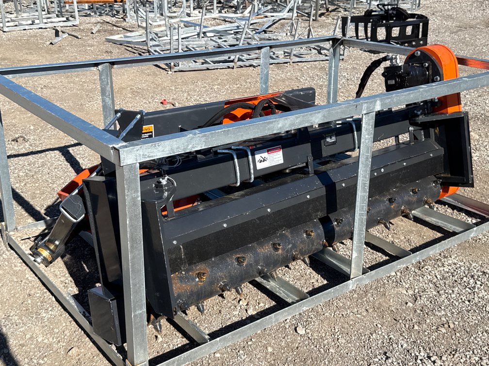 Wolverine Skid Steer Power Rake