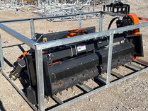 Wolverine Skid Steer Power Rake