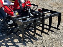 Wolverine Mini Skid Steer Manure Grapple