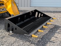 Wolverine Skid Steer 72" Rock Bucket