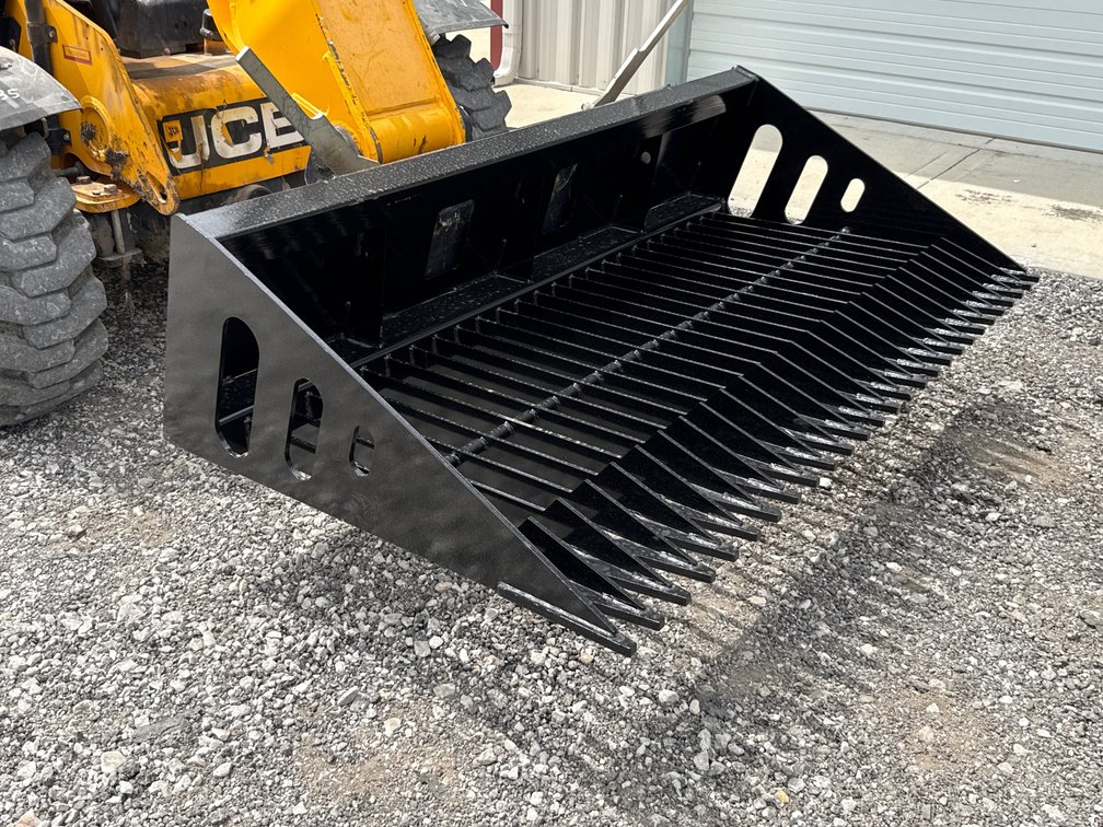 Wolverine Skid Steer 72” Rock Bucket