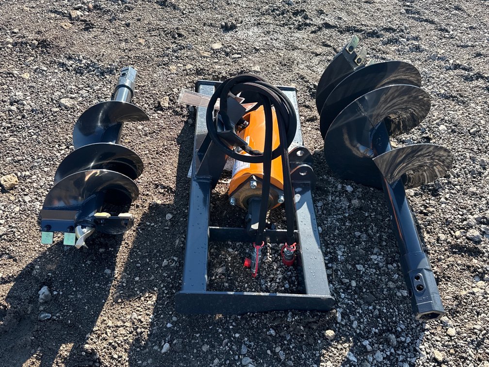 Wolverine Skid Steer Auger Drive & Bit