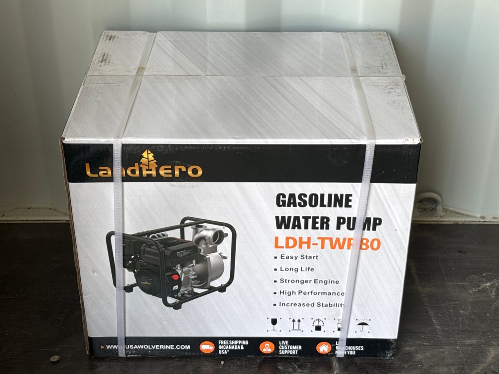 LandHero Gasoline Water Pump