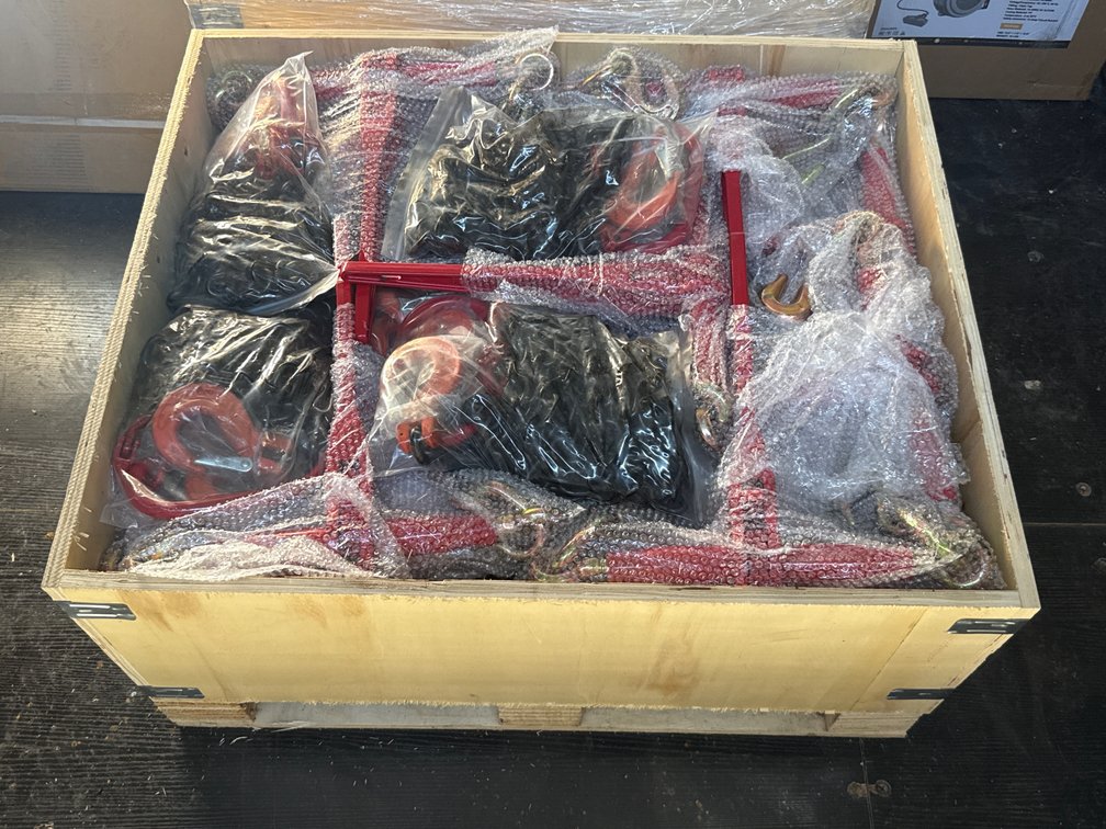 LandHonor Crate Of Chains & More