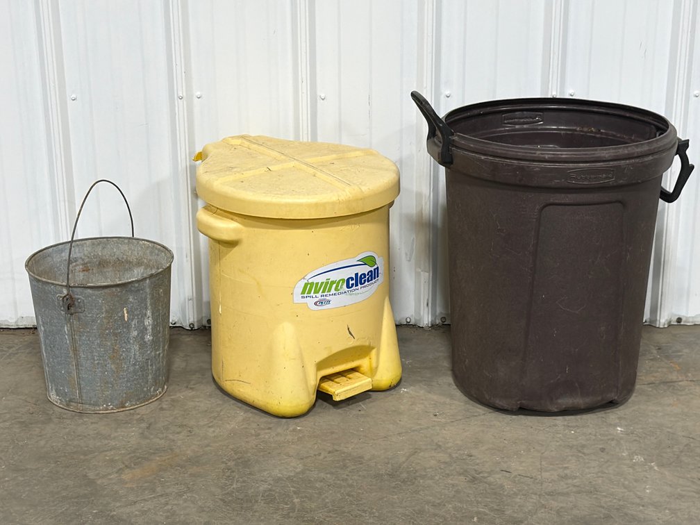 Utility Containers And Galvanized Bucket