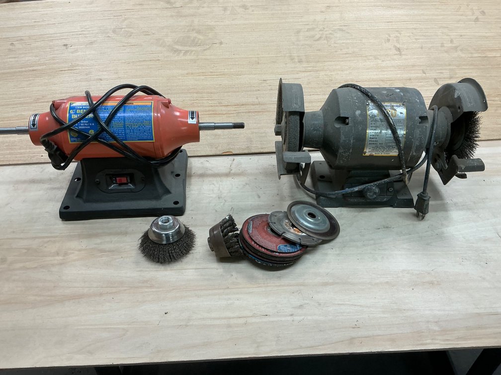 PRO PRO-6CB/P Bench Grinder And Buffer