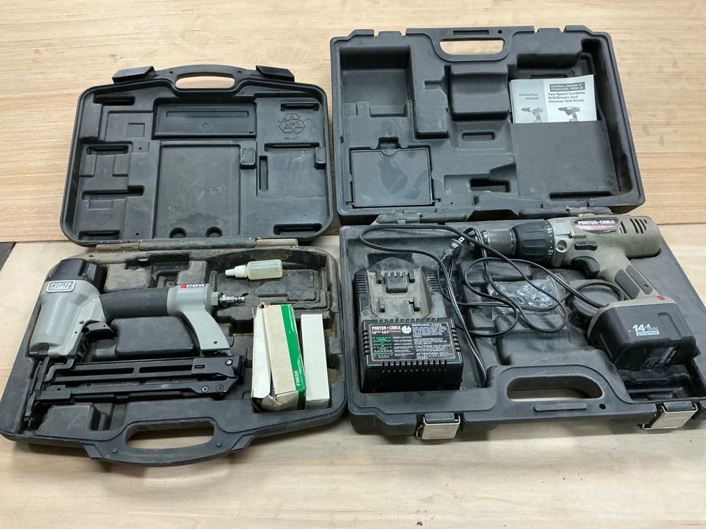 Porter-Cable Cordless Drill And Nailer Sets