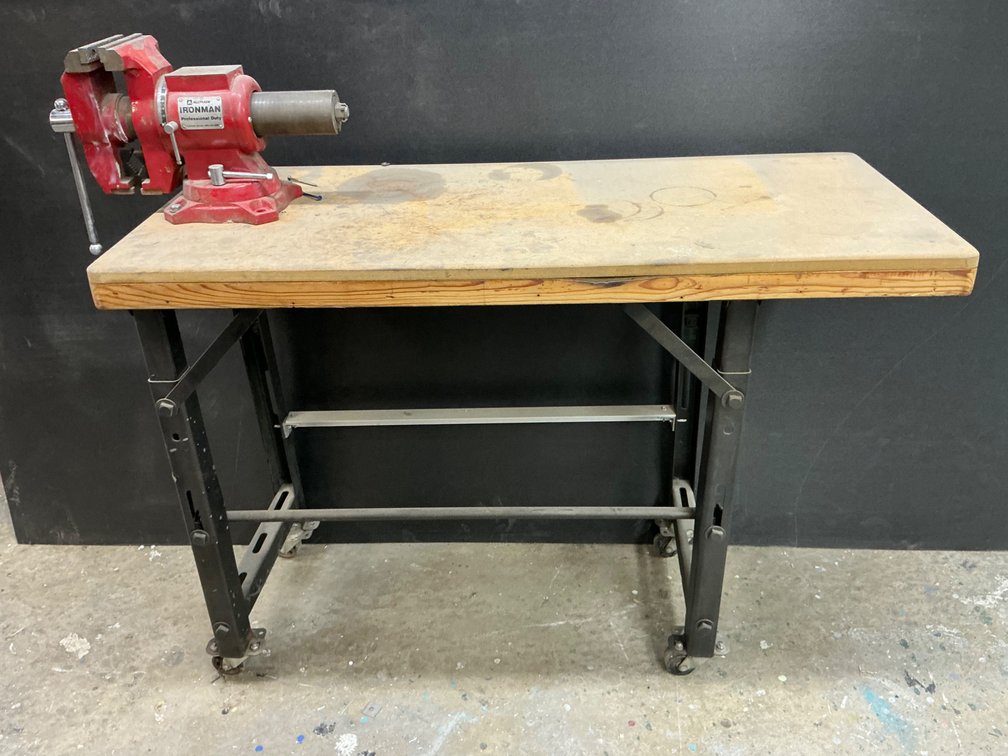 Workbench & Alltrade Ironman 5” Professional Duty Vise
