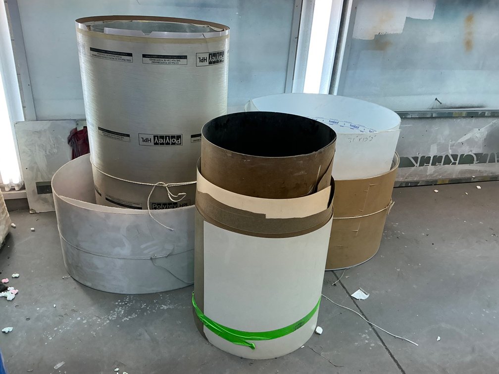 Polyrey And SunGard Laminate Sheets