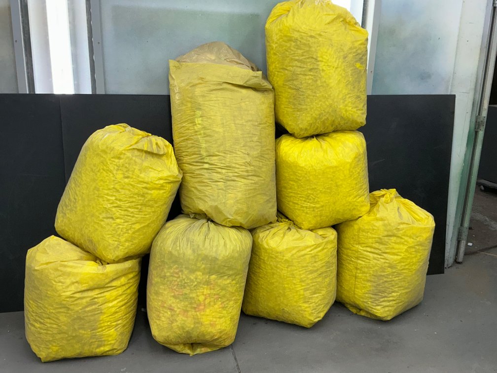 Eight Bags Of Foam Packing Peanuts