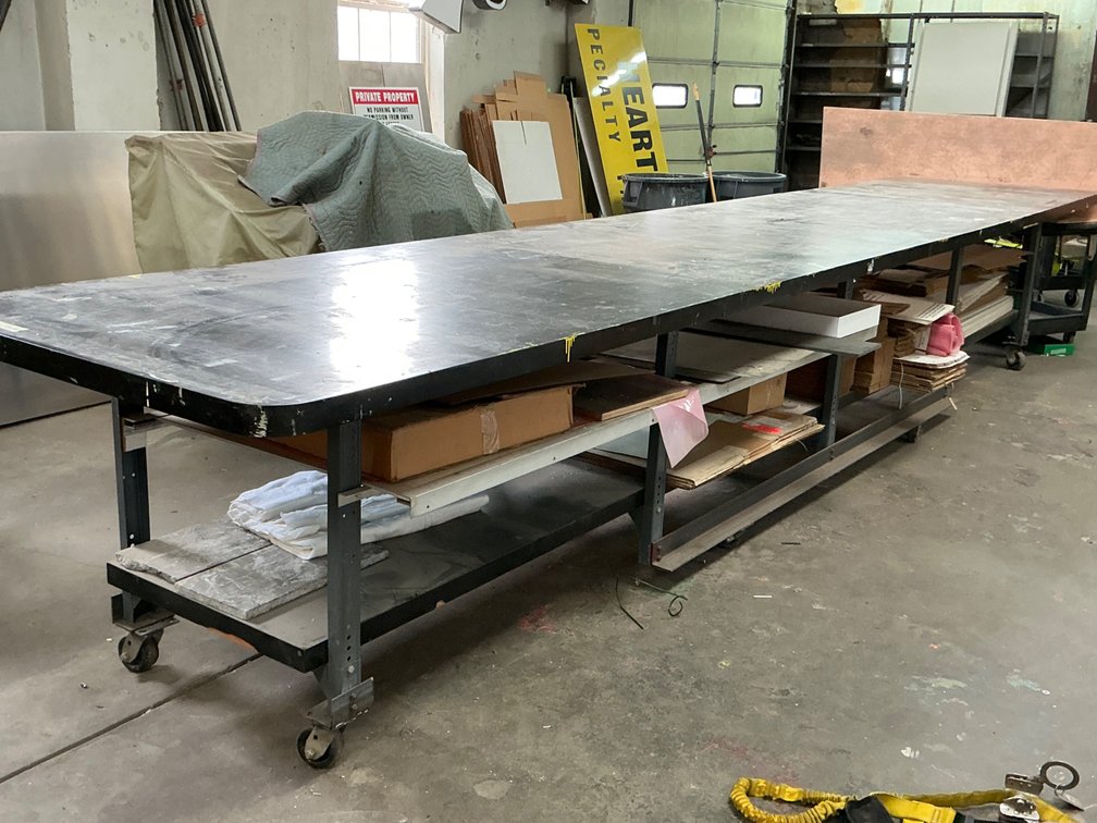 Uline 20’ Industrial Workbench