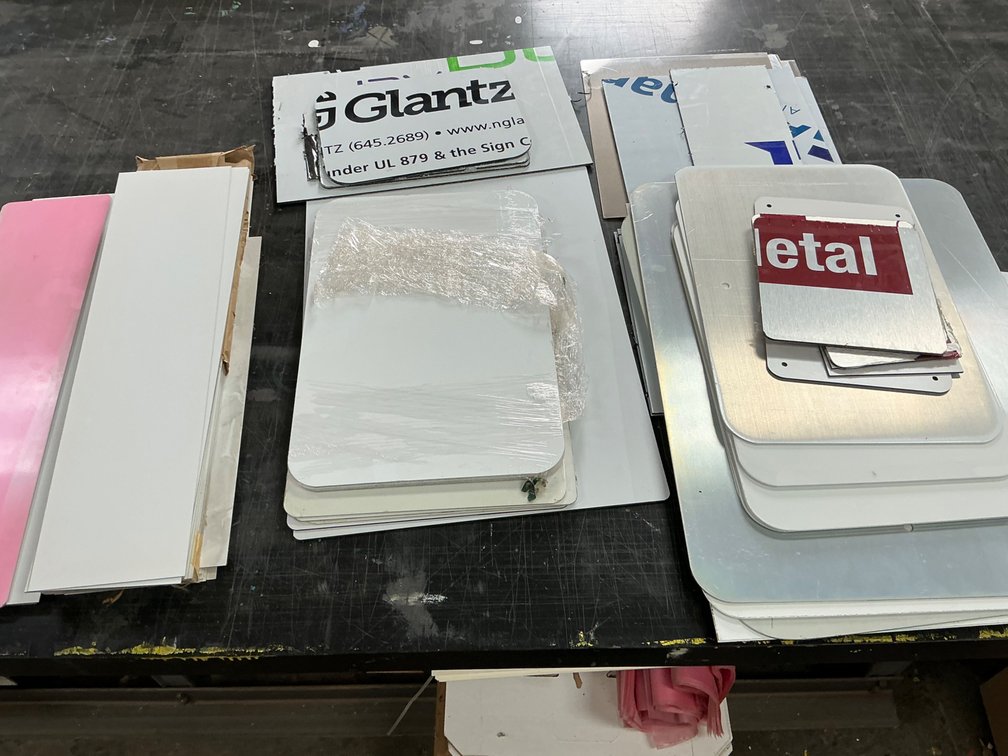 Glantz Sign Blanks And Panel Sheets