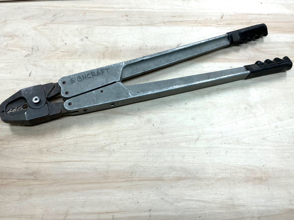 Signcraft Nicopress Cable Swaging Tool
