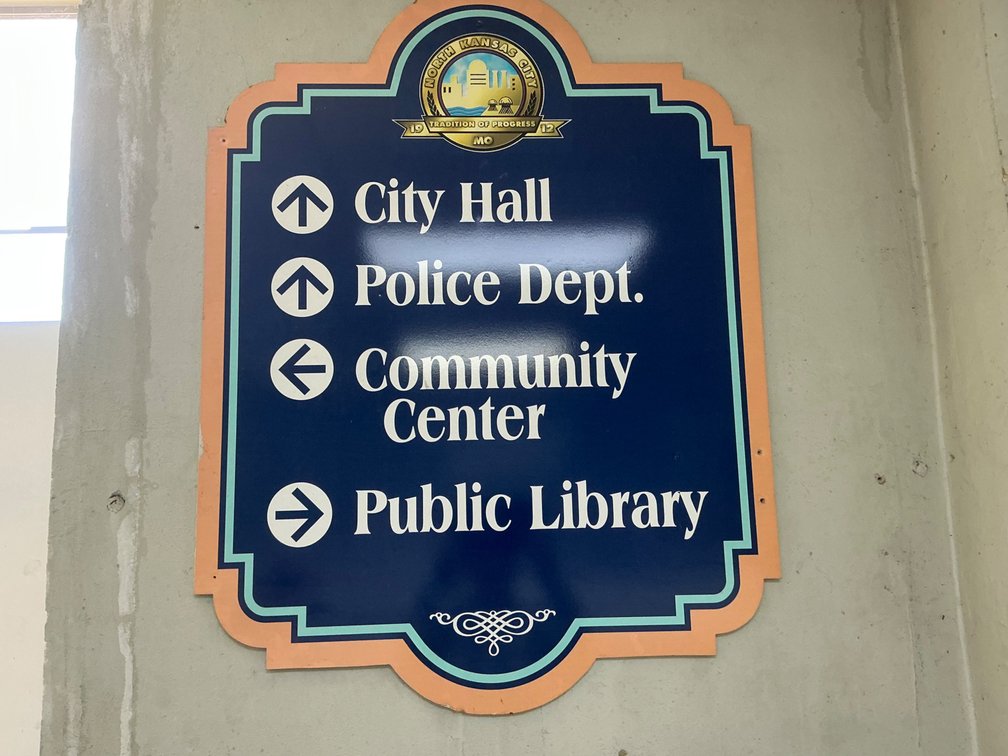 North Kansas City Directional Sign