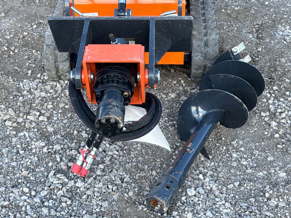 Wolverine Mini Skid Steer Auger Drive & Bit