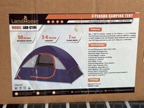 LandHonor 4 Person Camping Tent