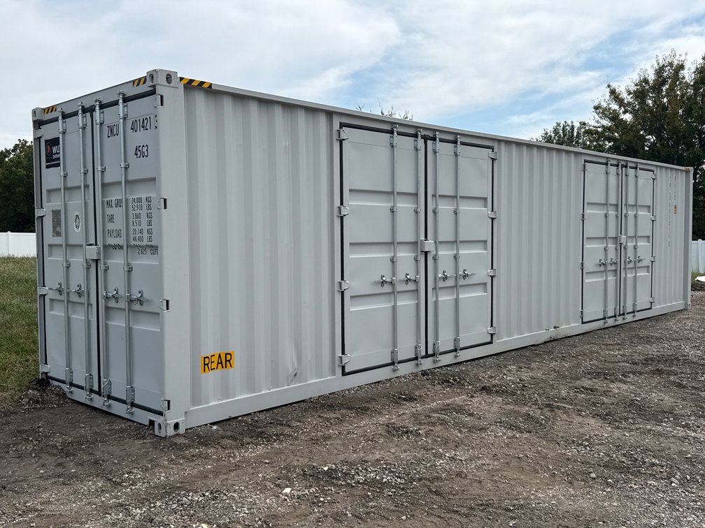 2026 40' High Cube Container w/Side Doors & Front Door