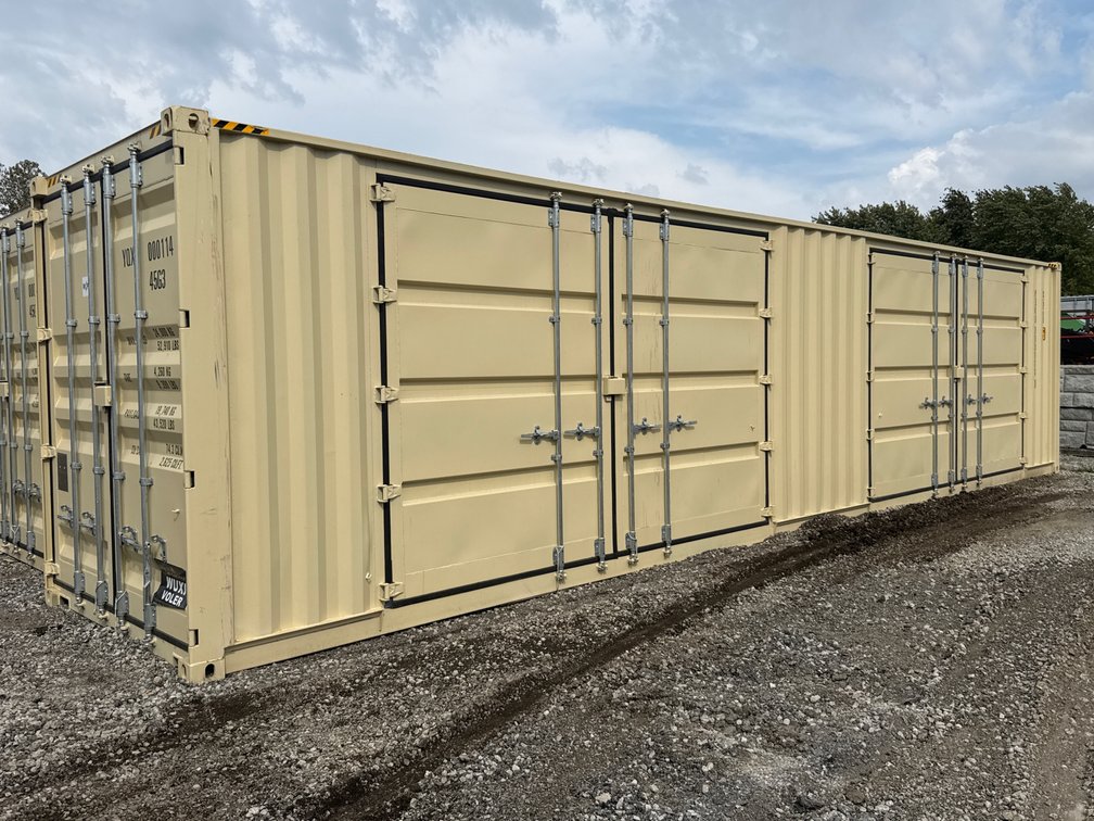 2026 40' High Cube Container w/ Side Doors & Front Doors