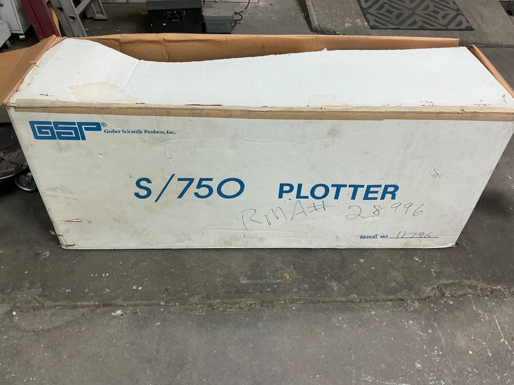 Gerber Scientific Products S/750 Plotter