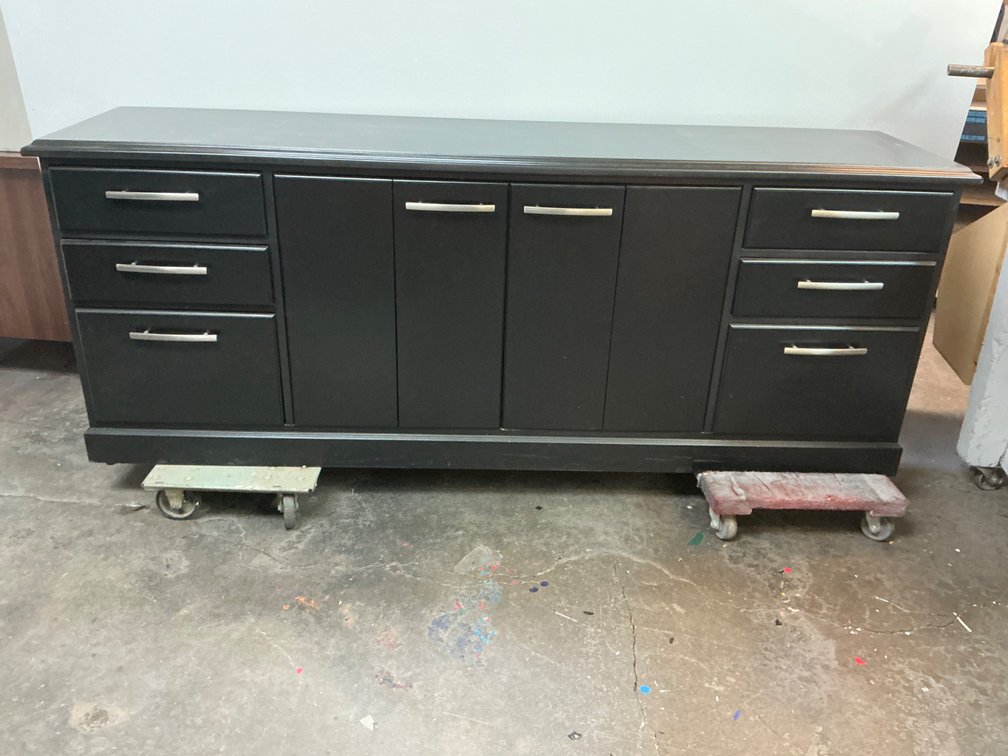 Credenza Storage Cabinet With Drawers