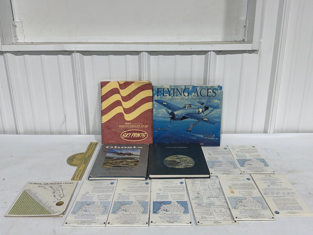 Aviation Books Charts And Flight Plotter