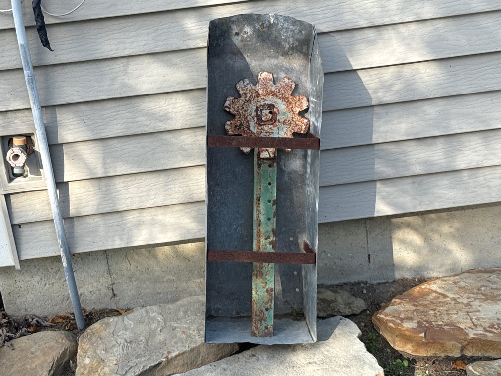 Metal Gear Yard Art Sculpture