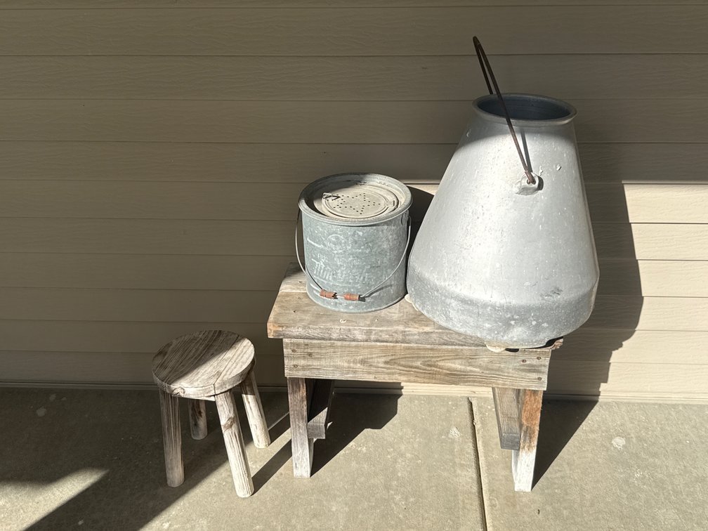 Wooden Step Ladder Bench Stool And Crates